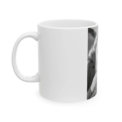 Terry Moore #549 (Vintage Female Icon) White Coffee Mug-Go Mug Yourself