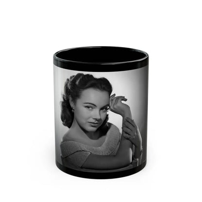 Terry Moore #550 (Vintage Female Icon) Black Coffee Mug-11oz-Go Mug Yourself