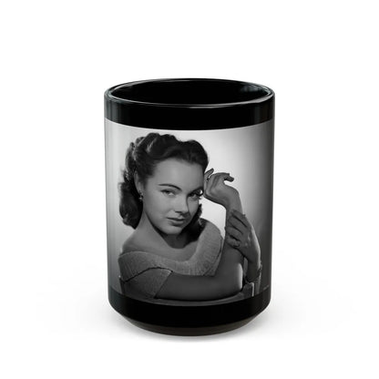 Terry Moore #550 (Vintage Female Icon) Black Coffee Mug-15oz-Go Mug Yourself