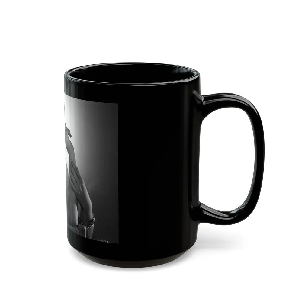 Terry Moore #550 (Vintage Female Icon) Black Coffee Mug-Go Mug Yourself