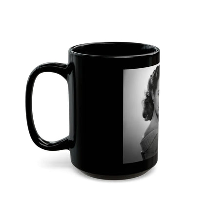 Terry Moore #550 (Vintage Female Icon) Black Coffee Mug-Go Mug Yourself