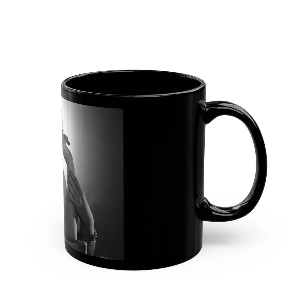Terry Moore #550 (Vintage Female Icon) Black Coffee Mug-Go Mug Yourself