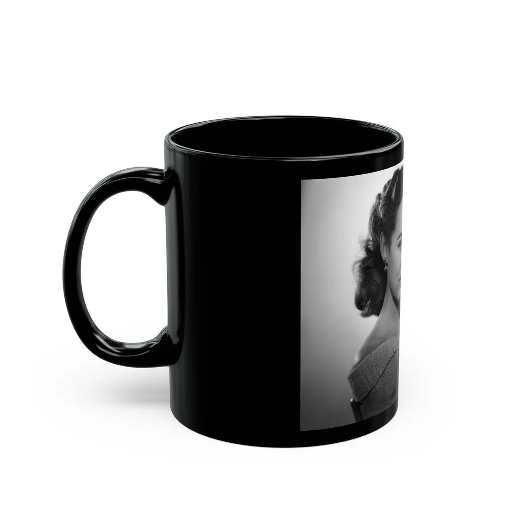Terry Moore #550 (Vintage Female Icon) Black Coffee Mug-Go Mug Yourself