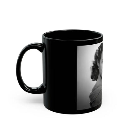 Terry Moore #550 (Vintage Female Icon) Black Coffee Mug-Go Mug Yourself