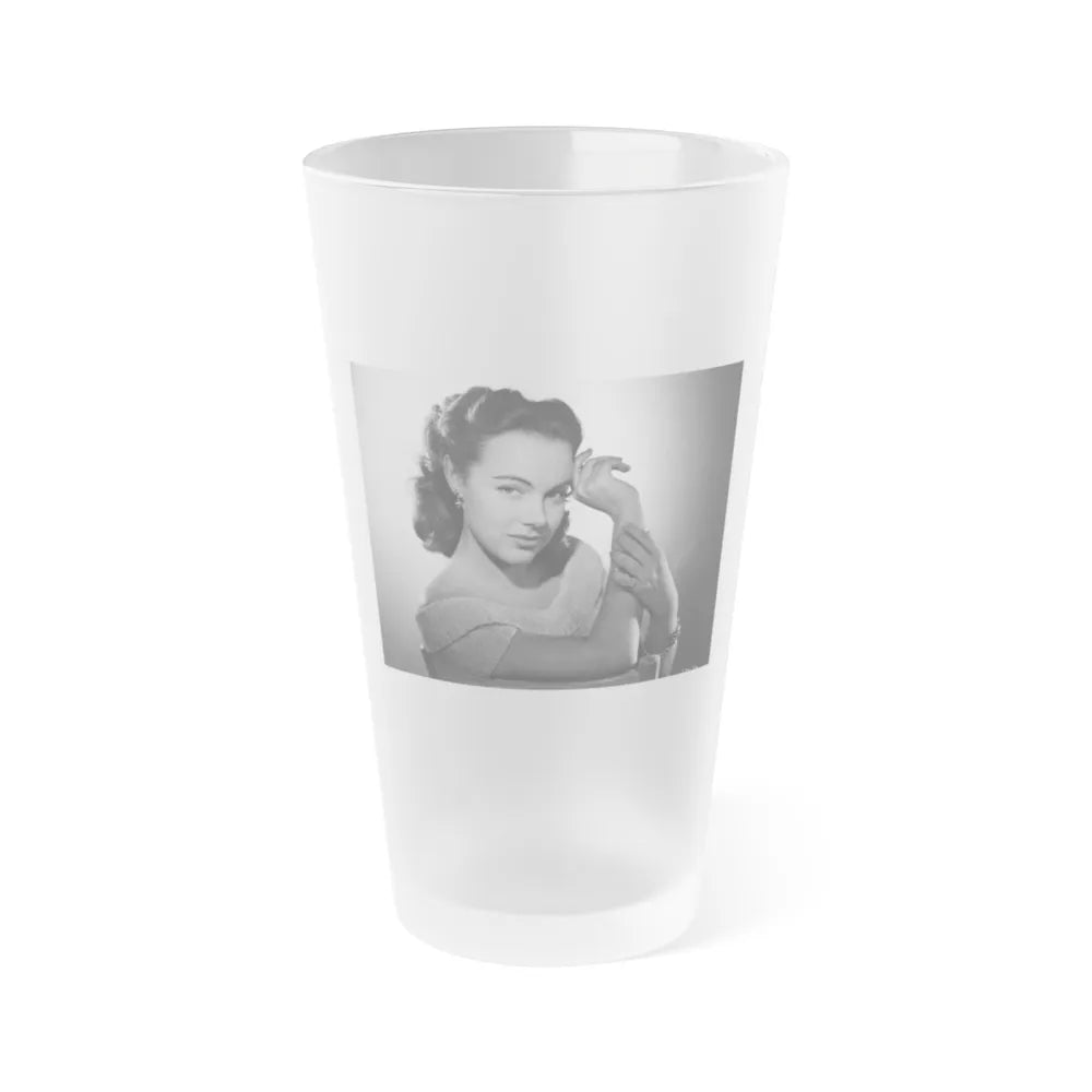 Terry Moore #550 (Vintage Female Icon) Frosted Pint Glass 16oz-16oz-Frosted-Go Mug Yourself