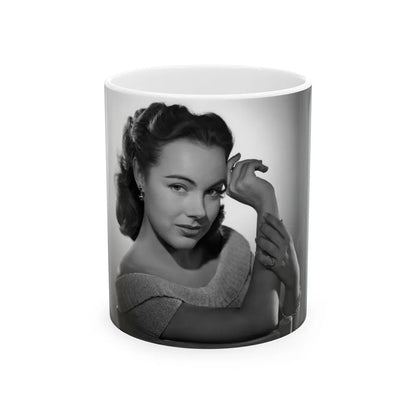 Terry Moore #550 (Vintage Female Icon) White Coffee Mug-11oz-Go Mug Yourself