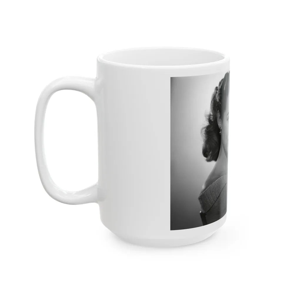 Terry Moore #550 (Vintage Female Icon) White Coffee Mug-Go Mug Yourself