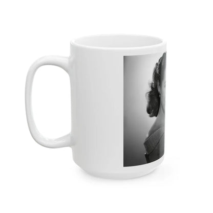Terry Moore #550 (Vintage Female Icon) White Coffee Mug-Go Mug Yourself
