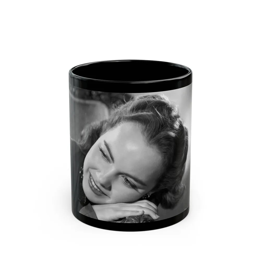 Terry Moore #552 (Vintage Female Icon) Black Coffee Mug-11oz-Go Mug Yourself