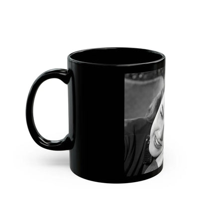 Terry Moore #552 (Vintage Female Icon) Black Coffee Mug-Go Mug Yourself