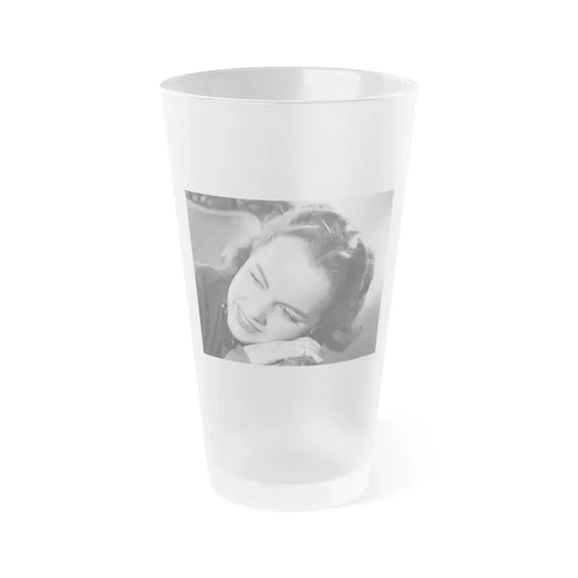 Terry Moore #552 (Vintage Female Icon) Frosted Pint Glass 16oz 16oz Frosted - Go Mug Yourself