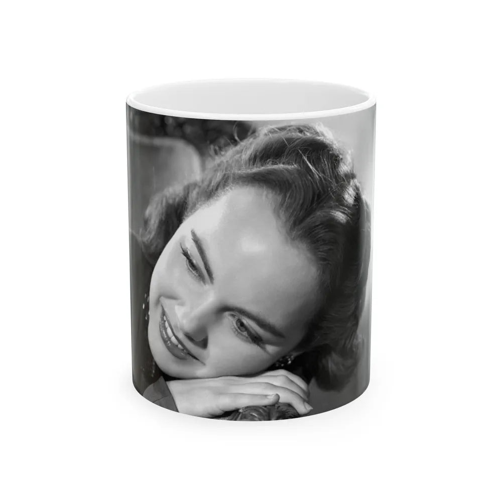 Terry Moore #552 (Vintage Female Icon) White Coffee Mug-11oz-Go Mug Yourself