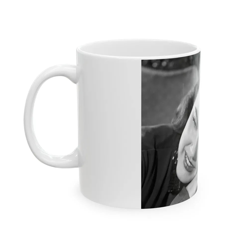 Terry Moore #552 (Vintage Female Icon) White Coffee Mug-Go Mug Yourself