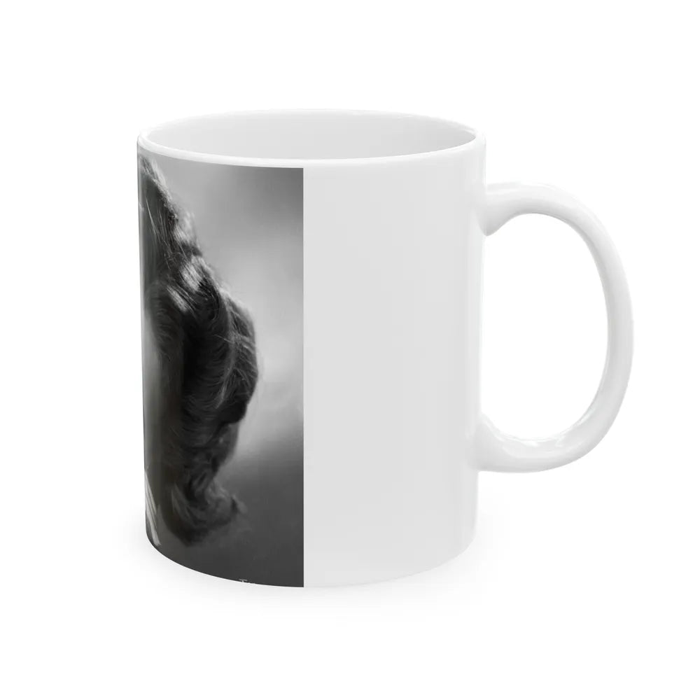 Terry Moore #552 (Vintage Female Icon) White Coffee Mug-Go Mug Yourself