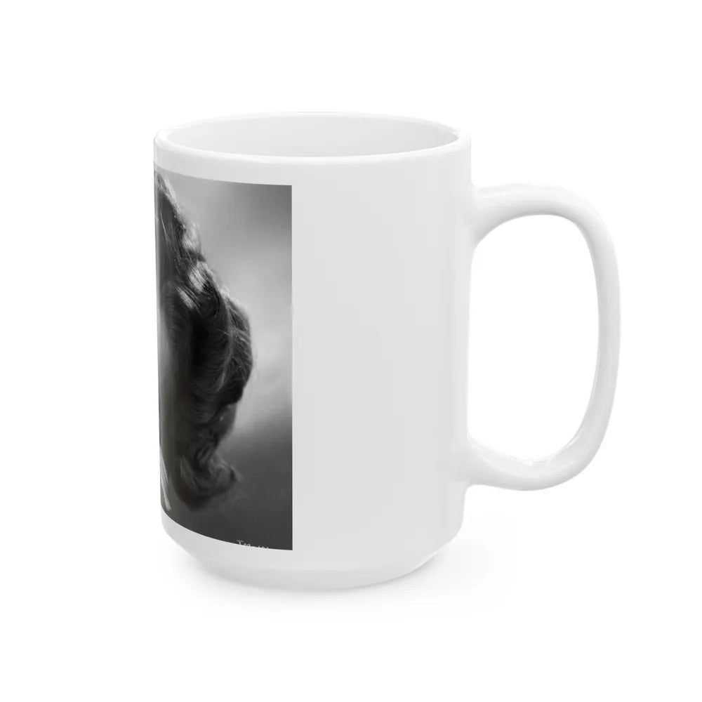 Terry Moore #552 (Vintage Female Icon) White Coffee Mug-Go Mug Yourself