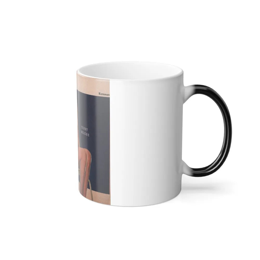 Terry Moore #557 - Magazine Page Photo Clipping (Vintage Female Icons) Color Changing Mug 11oz-Go Mug Yourself