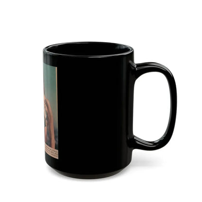 Terry Moore #559 - Magazine Page Photo Clipping (Vintage Female Icon) Black Coffee Mug - Go Mug Yourself