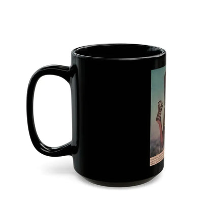 Terry Moore #559 - Magazine Page Photo Clipping (Vintage Female Icon) Black Coffee Mug - Go Mug Yourself