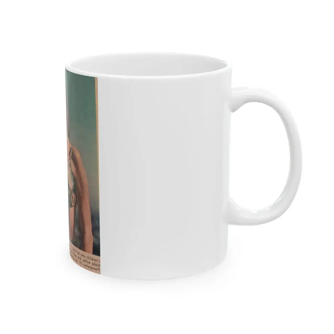 Terry Moore #559 - Magazine Page Photo Clipping (Vintage Female Icon) White Coffee Mug - Go Mug Yourself