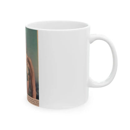 Terry Moore #559 - Magazine Page Photo Clipping (Vintage Female Icon) White Coffee Mug - Go Mug Yourself