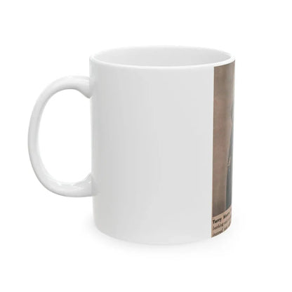 Terry Moore #560 - Magazine Page Photo Clipping (Vintage Female Icon) White Coffee Mug - Go Mug Yourself