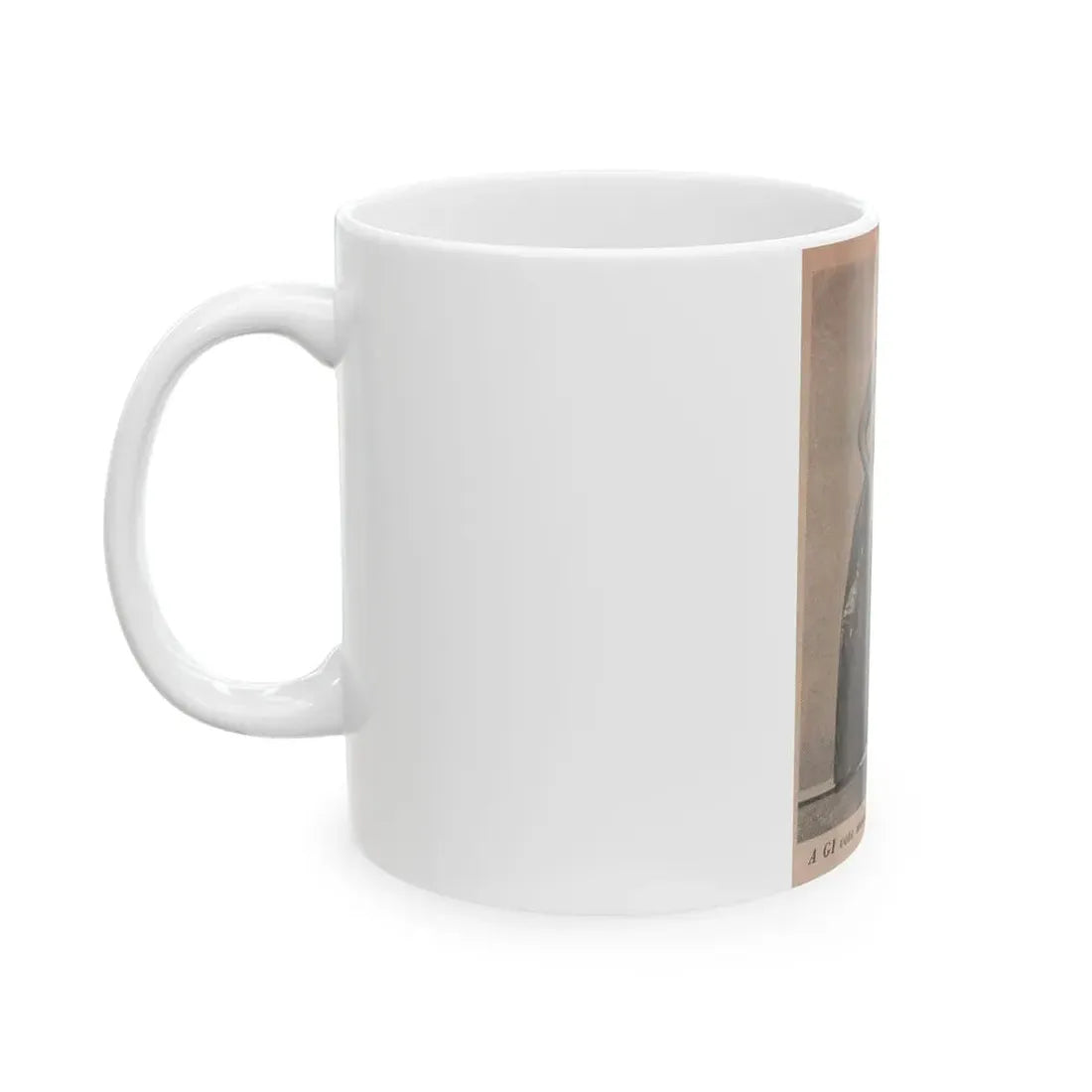 Terry Moore #561 - Magazine Page Photo Clipping (Vintage Female Icon) White Coffee Mug - Go Mug Yourself