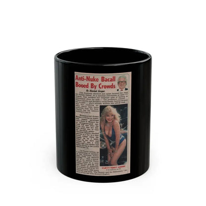 Terry Moore #564 - Magazine Page Clipping Circa 1984 (Vintage Female Icon) Black Coffee Mug 11oz - Go Mug Yourself