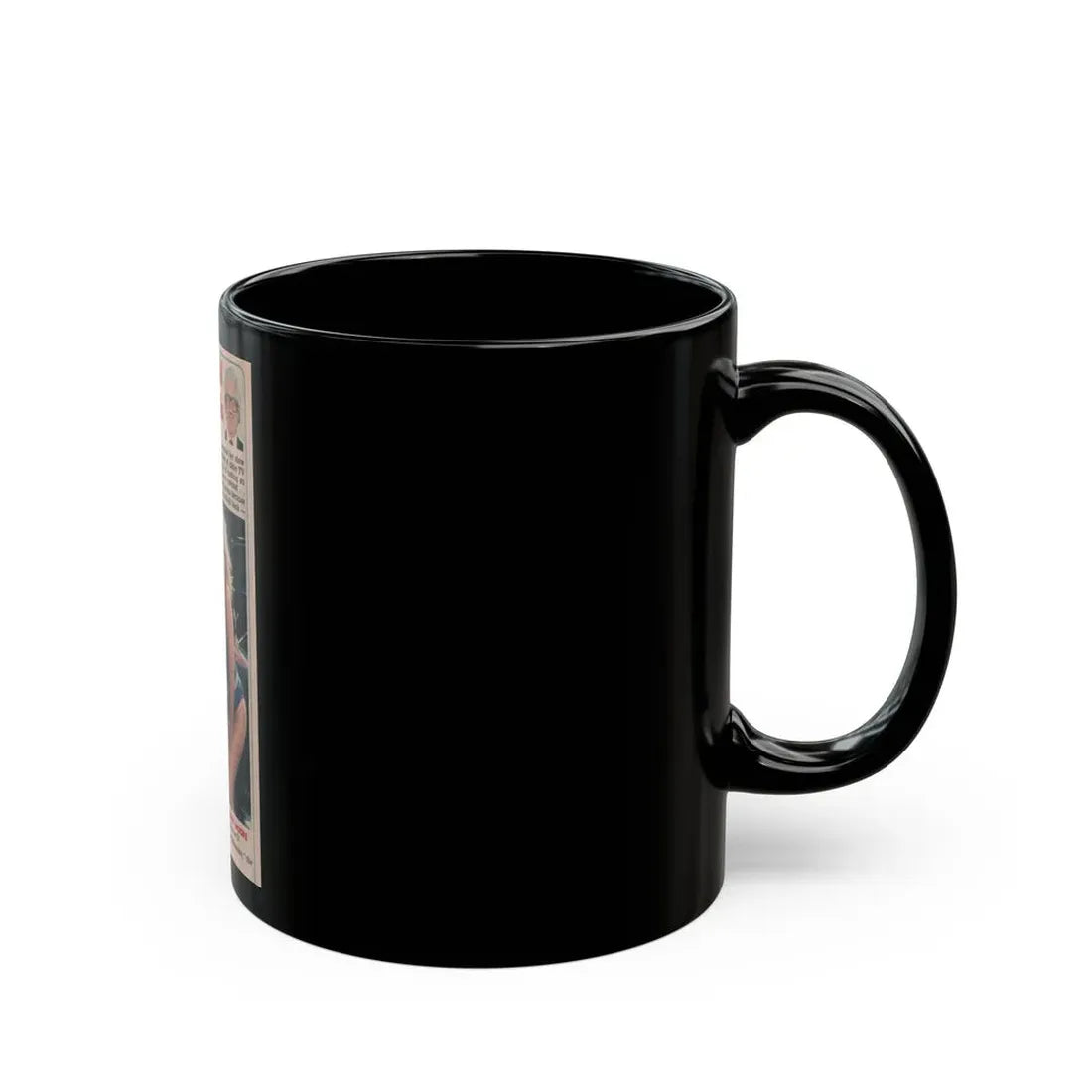Terry Moore #564 - Magazine Page Clipping Circa 1984 (Vintage Female Icon) Black Coffee Mug - Go Mug Yourself
