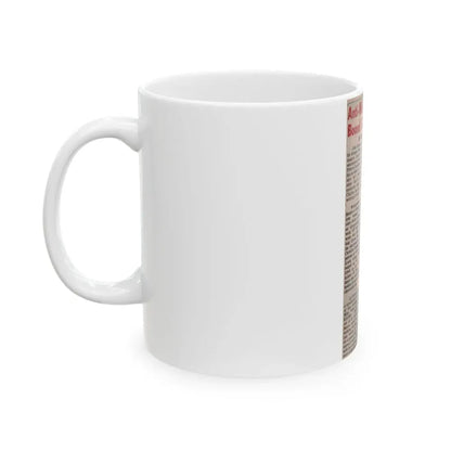Terry Moore #564 - Magazine Page Clipping Circa 1984 (Vintage Female Icon) White Coffee Mug - Go Mug Yourself
