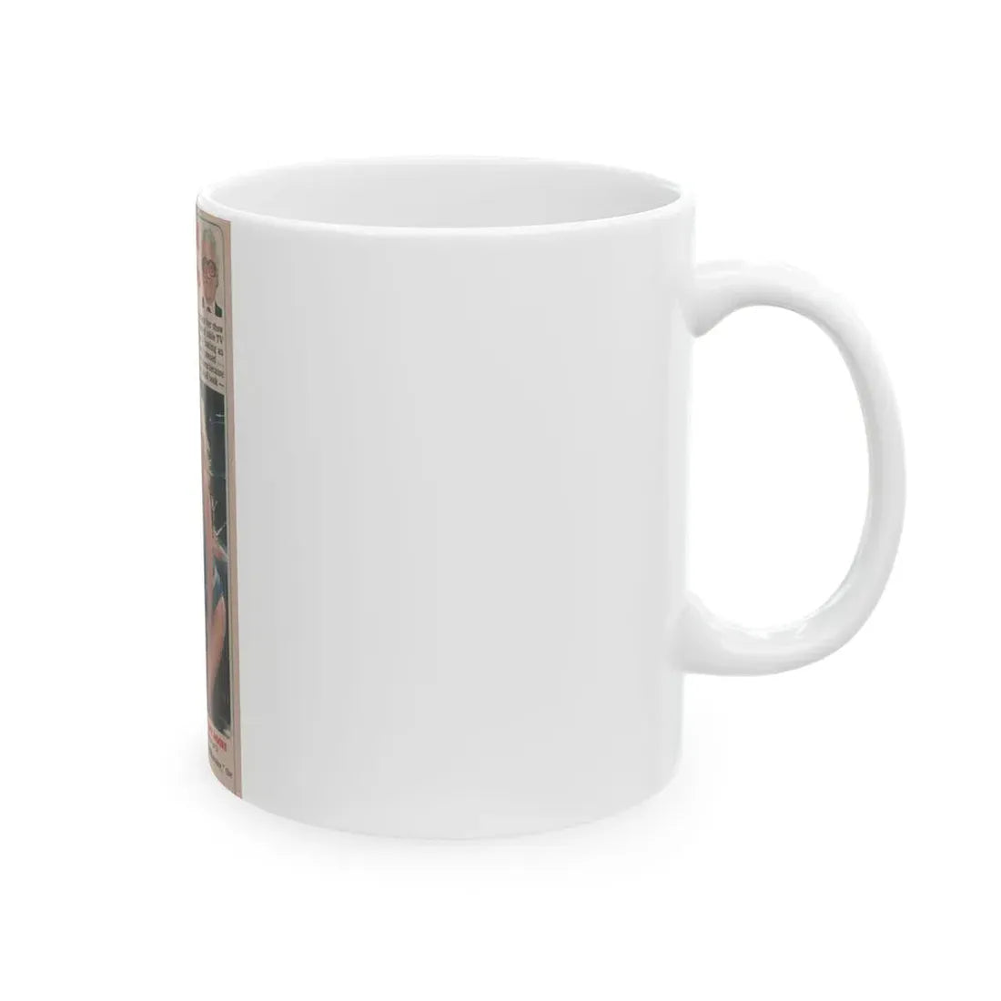 Terry Moore #564 - Magazine Page Clipping Circa 1984 (Vintage Female Icon) White Coffee Mug - Go Mug Yourself