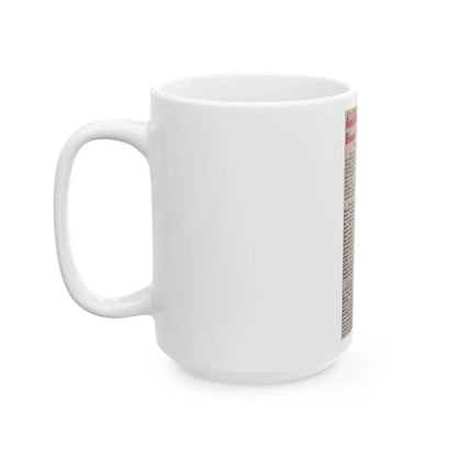 Terry Moore #564 - Magazine Page Clipping Circa 1984 (Vintage Female Icon) White Coffee Mug - Go Mug Yourself