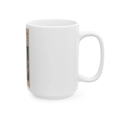 Terry Moore #564 - Magazine Page Clipping Circa 1984 (Vintage Female Icon) White Coffee Mug - Go Mug Yourself
