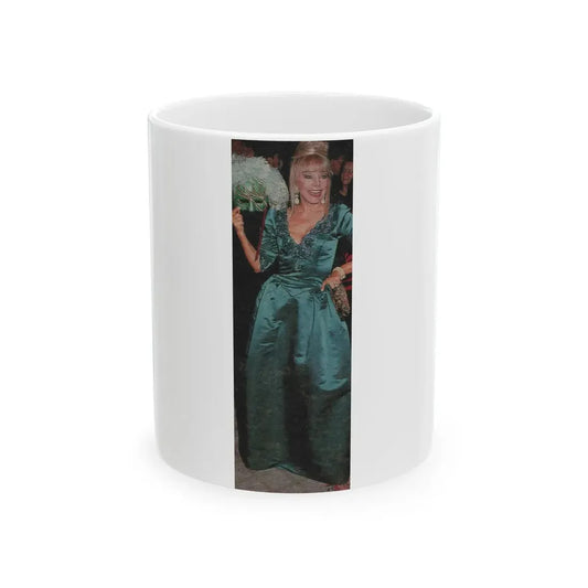 Terry Moore #566 - Magazine Page Photo Clipping Circa 1980's (Vintage Female Icon) White Coffee Mug 11oz - Go Mug Yourself