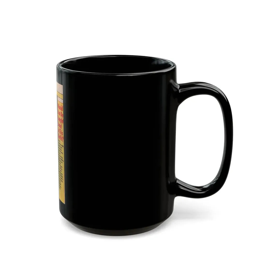 Terry Moore #567 - Magazine Page Photo Clipping Circa 1980's (Vintage Female Icon) Black Coffee Mug - Go Mug Yourself
