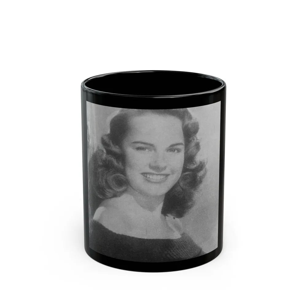 Terry Moore #570 (Vintage Female Icon) Black Coffee Mug-11oz-Go Mug Yourself