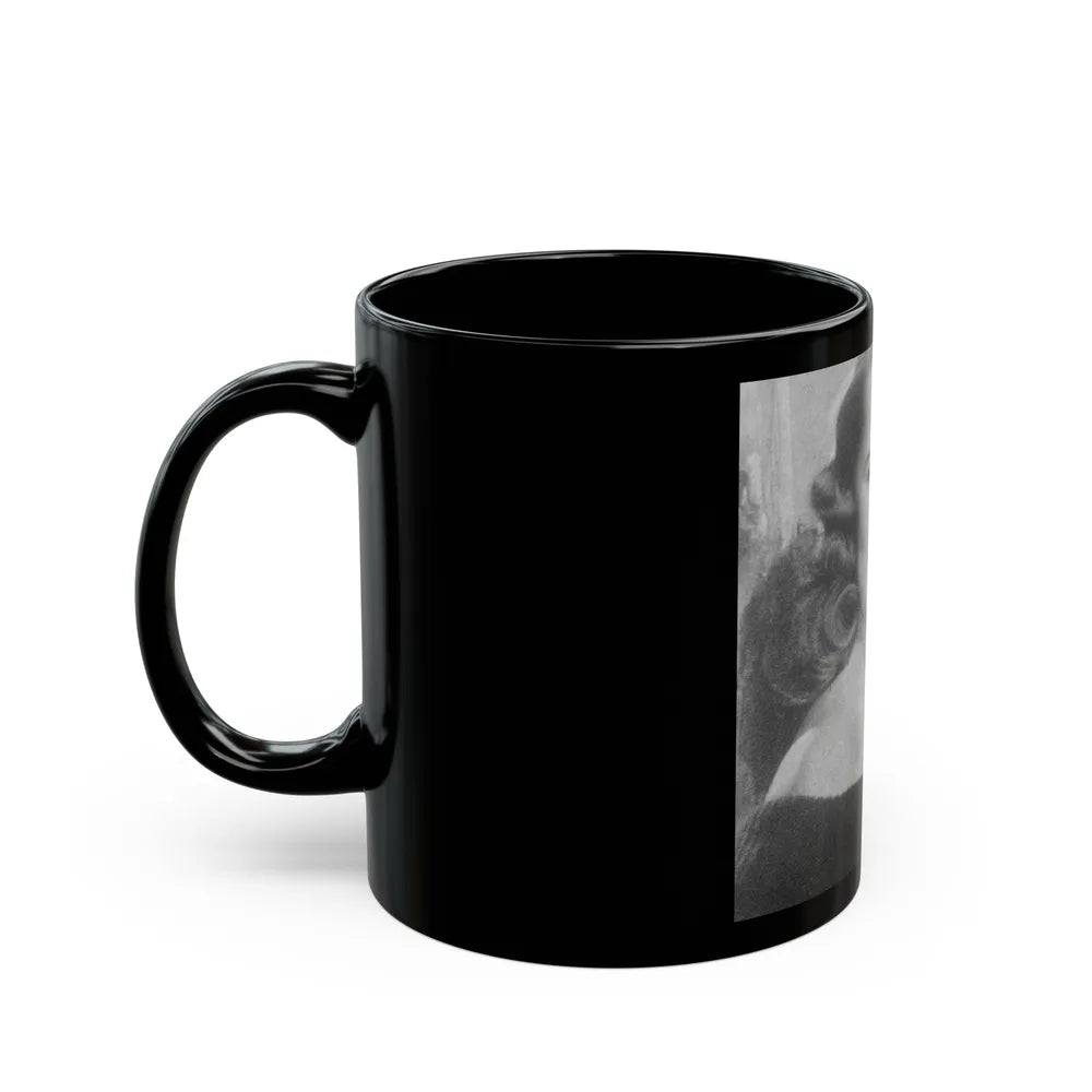 Terry Moore #570 (Vintage Female Icon) Black Coffee Mug-Go Mug Yourself