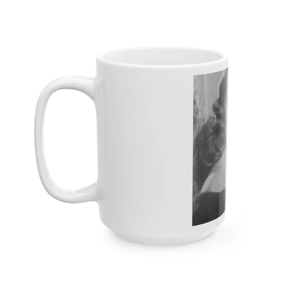 Terry Moore #570 (Vintage Female Icon) White Coffee Mug-Go Mug Yourself