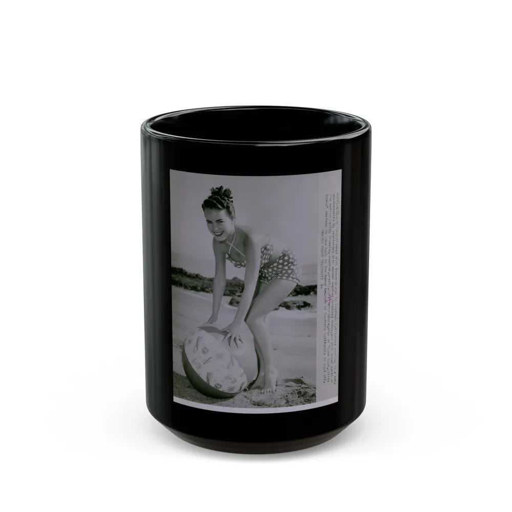 Terry Moore #571 (Vintage Female Icon) Black Coffee Mug-15oz-Go Mug Yourself