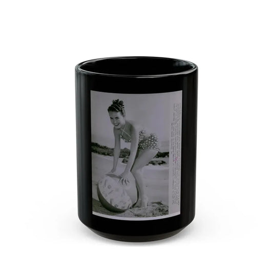 Terry Moore #571 (Vintage Female Icon) Black Coffee Mug 15oz - Go Mug Yourself