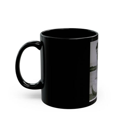 Terry Moore #571 (Vintage Female Icon) Black Coffee Mug-Go Mug Yourself