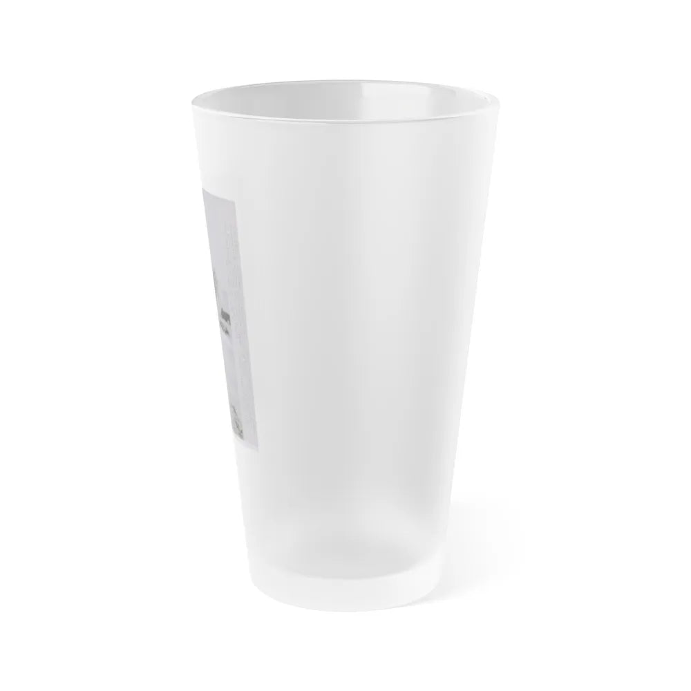 Terry Moore #571 (Vintage Female Icon) Frosted Pint Glass 16oz-Go Mug Yourself