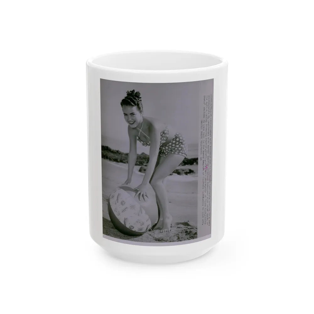 Terry Moore #571 (Vintage Female Icon) White Coffee Mug-15oz-Go Mug Yourself