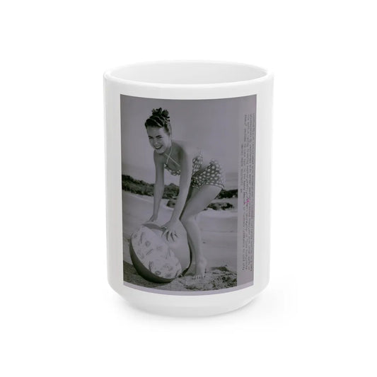 Terry Moore #571 (Vintage Female Icon) White Coffee Mug-15oz-Go Mug Yourself