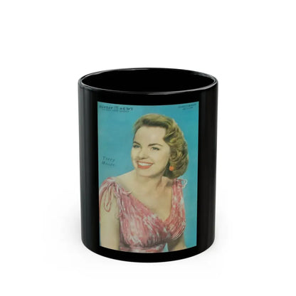 Terry Moore #577 - Sunday News Mag. Cover (Vintage Female Icon) Black Coffee Mug 11oz - Go Mug Yourself