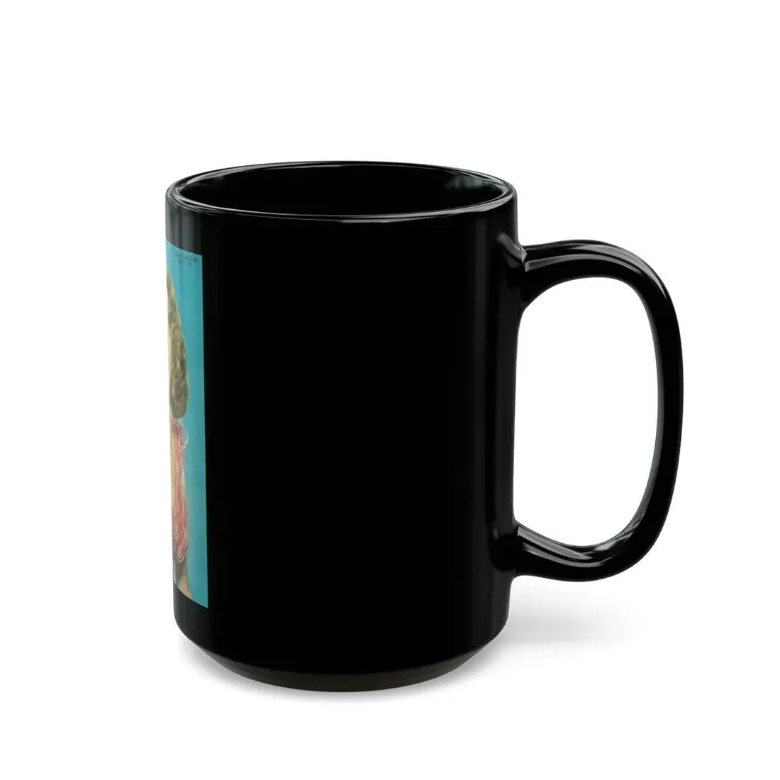 Terry Moore #577 - Sunday News Mag. Cover (Vintage Female Icon) Black Coffee Mug - Go Mug Yourself