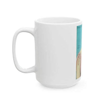 Terry Moore #577 - Sunday News Mag. Cover (Vintage Female Icon) White Coffee Mug - Go Mug Yourself