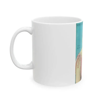 Terry Moore #577 - Sunday News Mag. Cover (Vintage Female Icon) White Coffee Mug - Go Mug Yourself