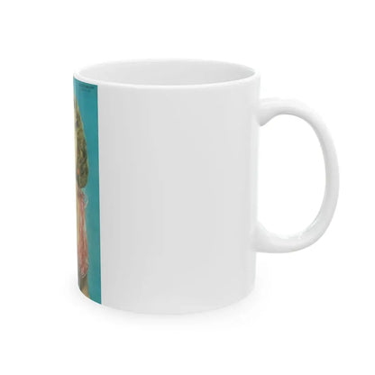 Terry Moore #577 - Sunday News Mag. Cover (Vintage Female Icon) White Coffee Mug - Go Mug Yourself