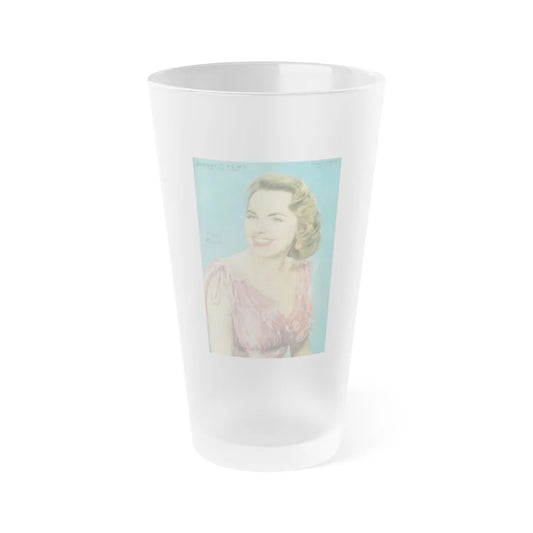 Terry Moore #577 - Sunday News Mag. Cover (Vintage Female Icon) Frosted Pint Glass 16oz-16oz-Frosted-Go Mug Yourself