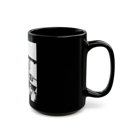 Terry Moore #578 (Vintage Female Icon) Black Coffee Mug-Go Mug Yourself